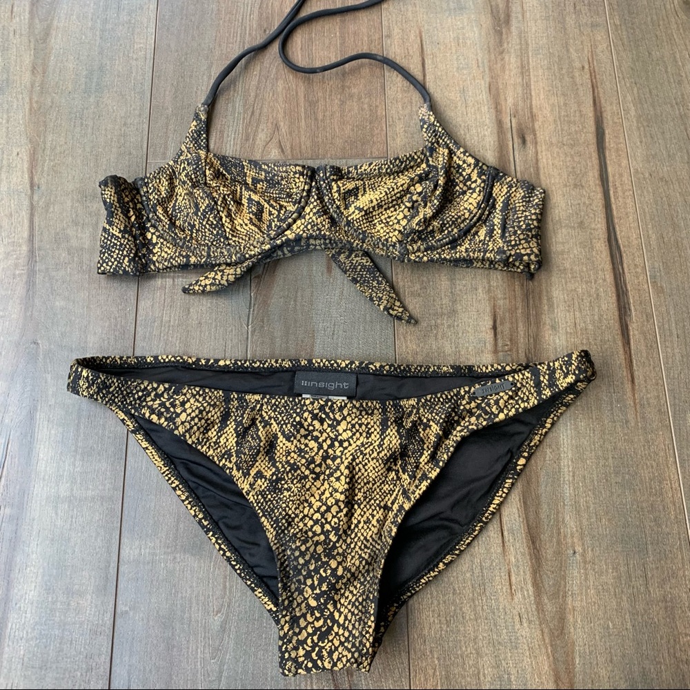 Insight Snakeskin Bikini